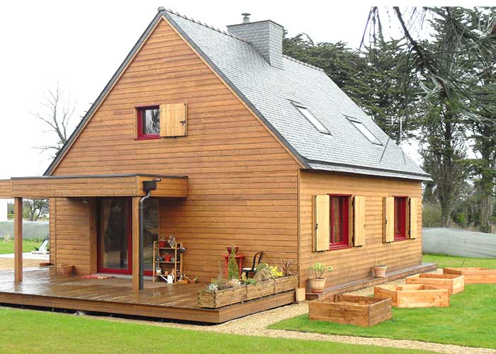 construction maison en bois morlaix